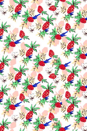 菠萝印花华亿平台图片