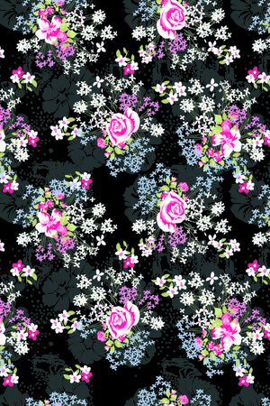 花朵印花华亿平台图片