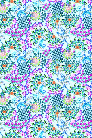 乱花印花华亿平台图片