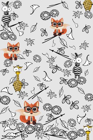 动物印花华亿平台图片