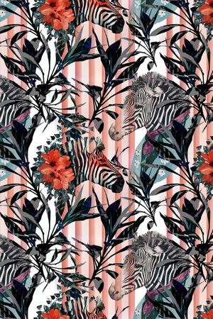 条纹印花华亿平台图片