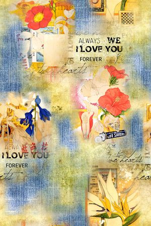 欧式印花华亿平台图片