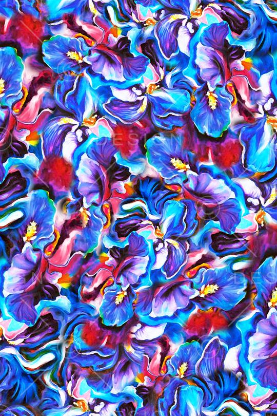 抽象印花华亿平台图片