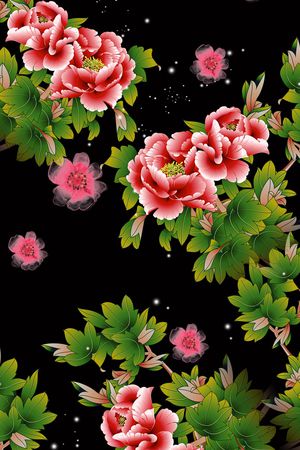 乱花印花华亿平台图片