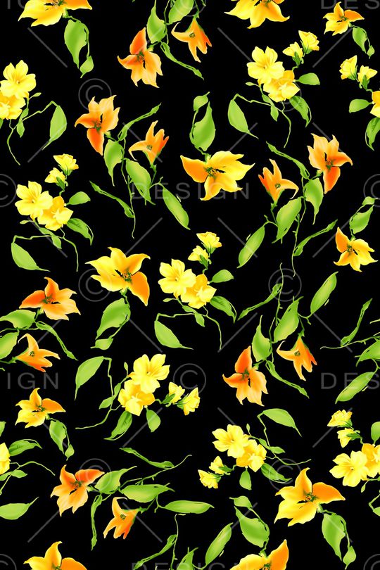 小碎花印花华亿平台图片