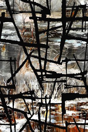 几何印花华亿平台图片