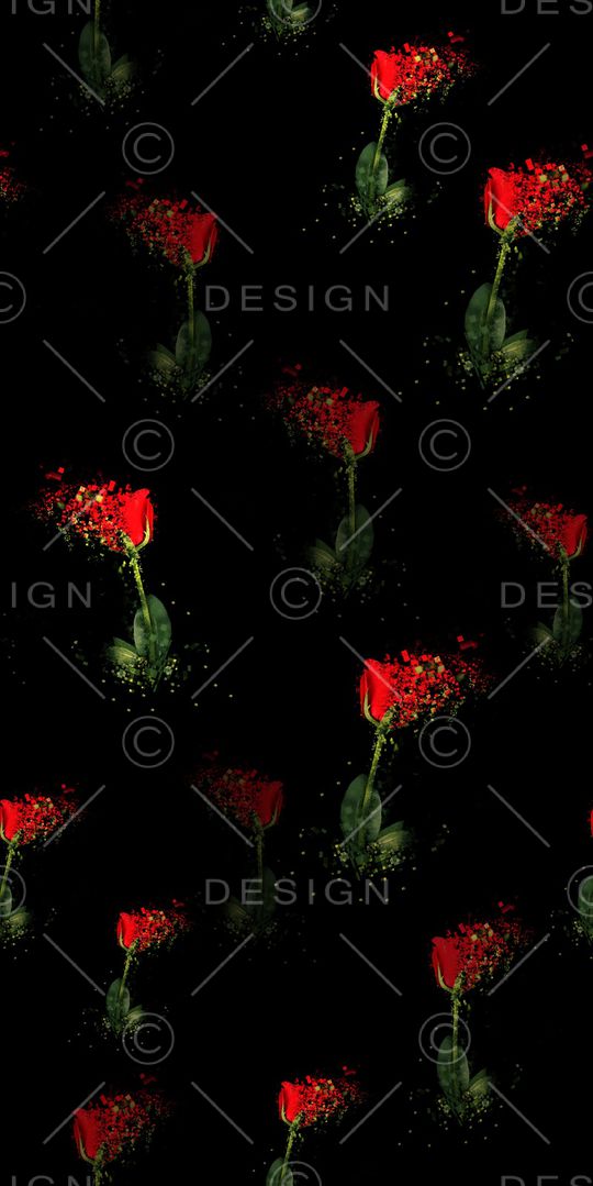 玫瑰印花华亿平台图片