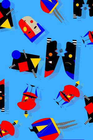 人物印花华亿平台图片