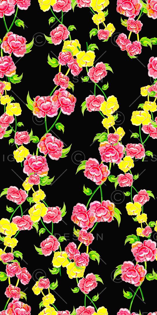 水墨印花华亿平台图片