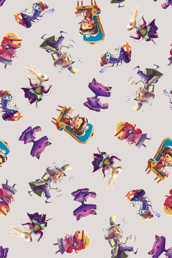 流行时尚印花华亿平台图片