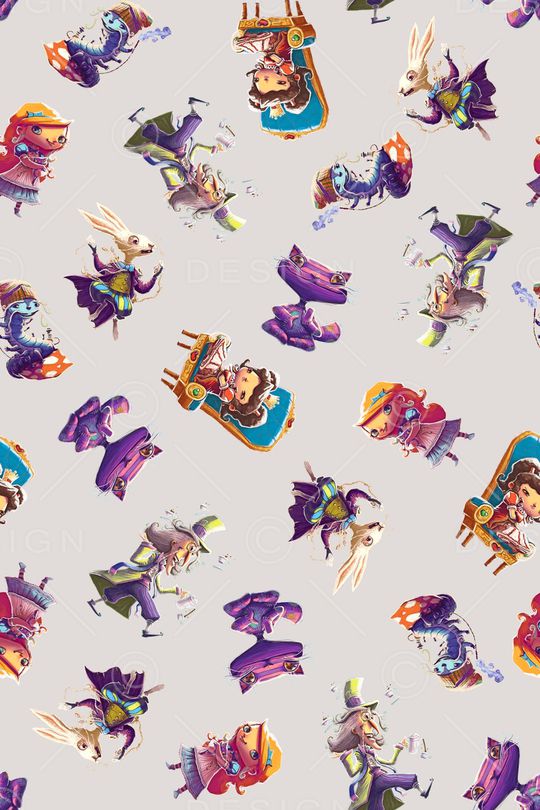 流行时尚印花华亿平台图片