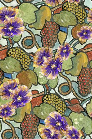 流行时尚印花华亿平台图片