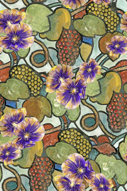 流行时尚印花华亿平台图片