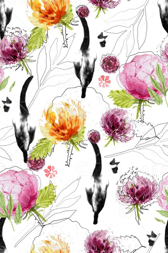 流行时尚印花华亿平台图片