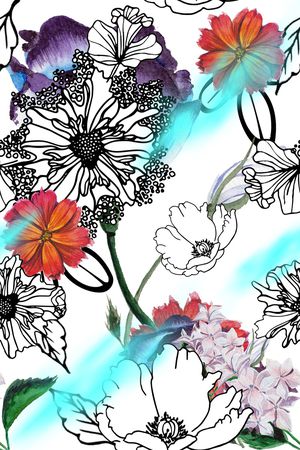 雏菊印花华亿平台图片