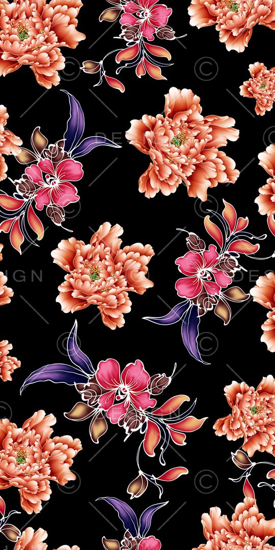 菊花印花华亿平台图片