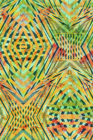 几何印花华亿平台图片