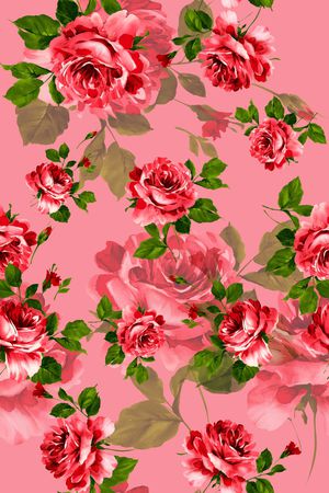 花朵印花华亿平台图片