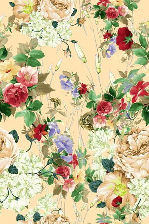 花朵印花华亿平台图片