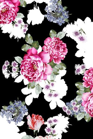 小碎花印花华亿平台图片