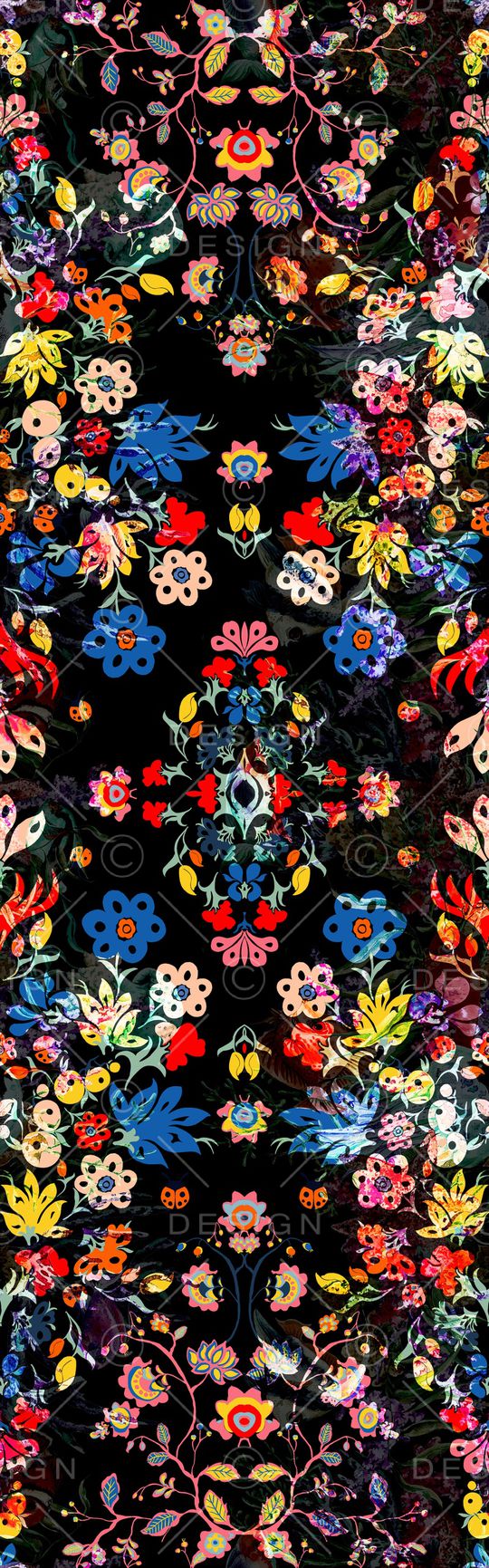 宫廷风印花华亿平台图片