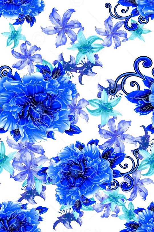 花朵印花华亿平台图片