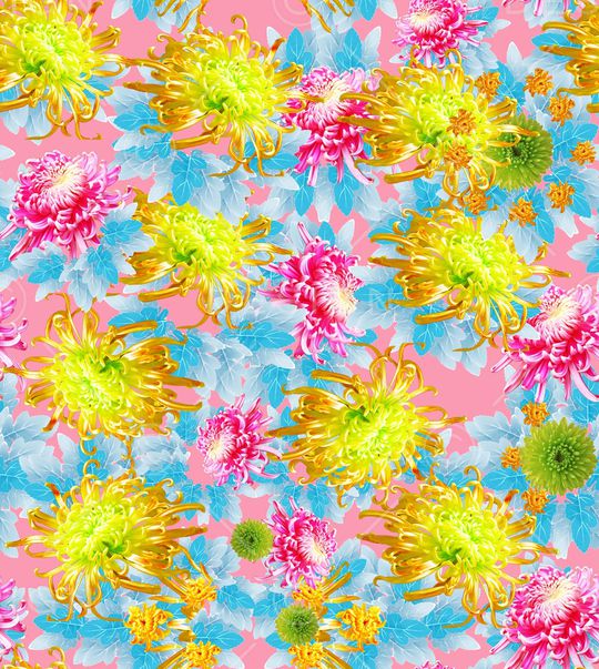 几何印花华亿平台图片