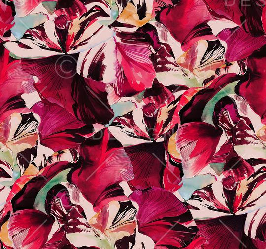 花瓣印花华亿平台图片