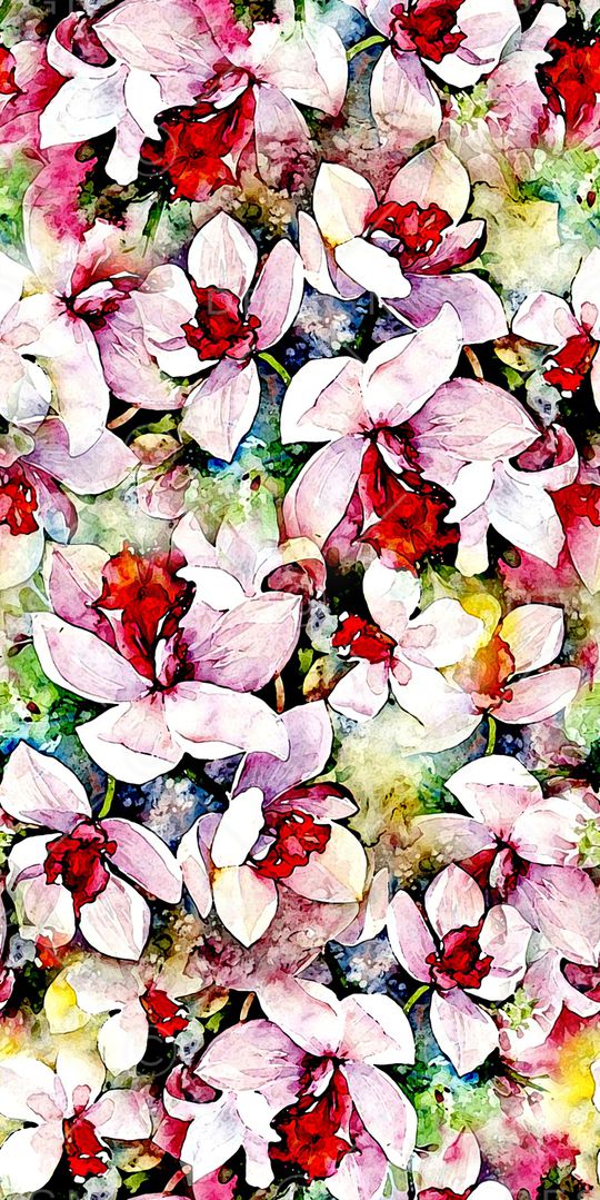 水彩印花华亿平台图片