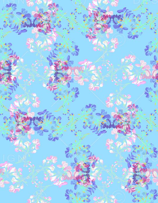 乱花印花华亿平台图片