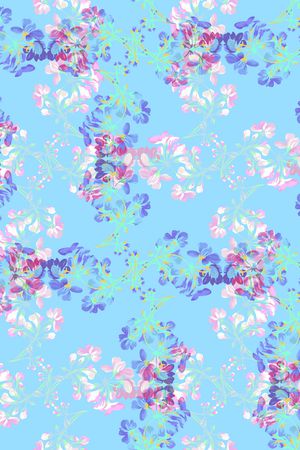 乱花印花华亿平台图片