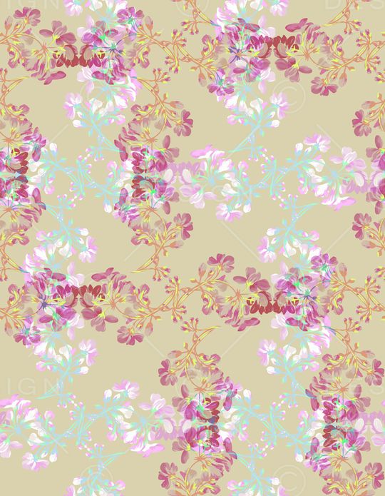 乱花印花华亿平台图片