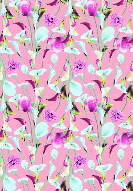 花朵印花华亿平台图片