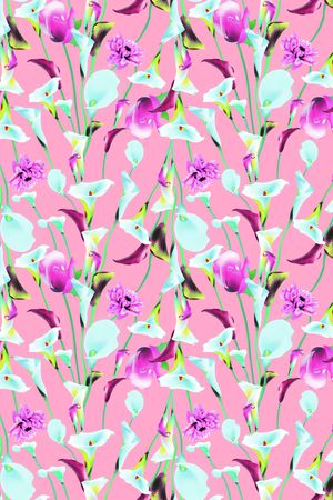 花朵印花华亿平台图片