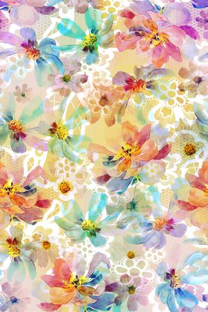 浪漫梦幻印花华亿平台图片