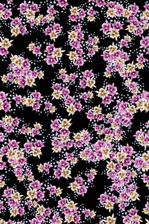 数码花卉类印花华亿平台图片