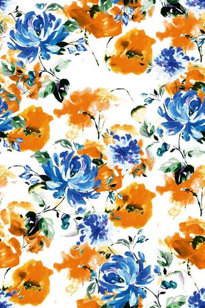 手绘印花华亿平台图片