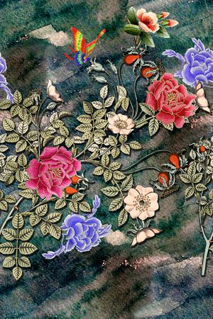 时尚印花华亿平台图片