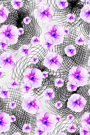 花朵印花华亿平台图片