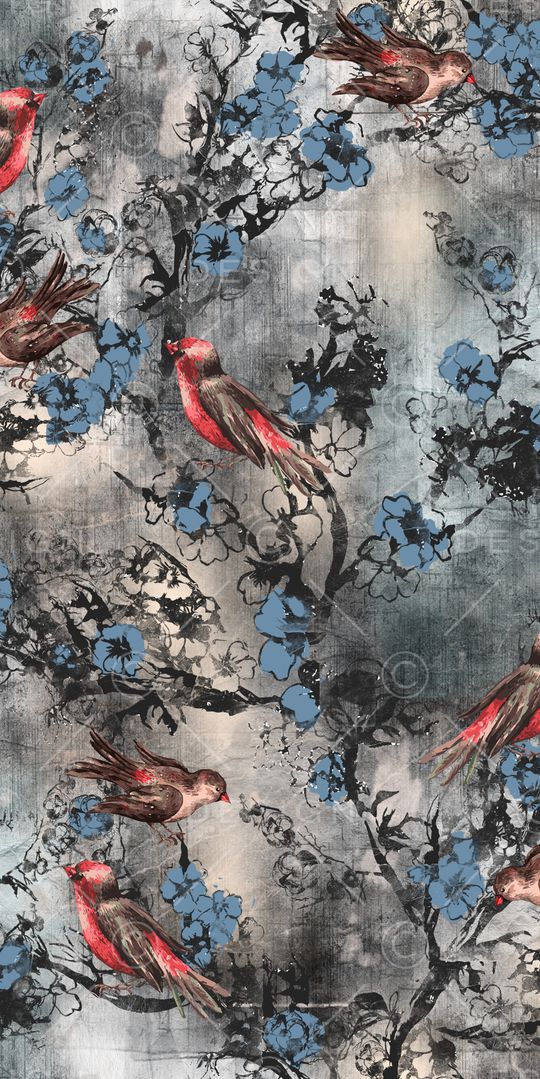 手绘印花华亿平台图片