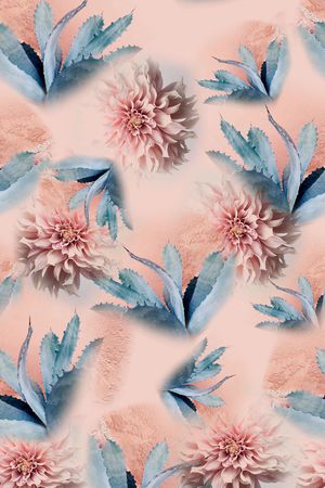 手绘印花华亿平台图片