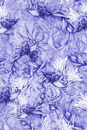 手绘印花华亿平台图片