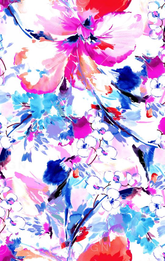 乱花印花华亿平台图片