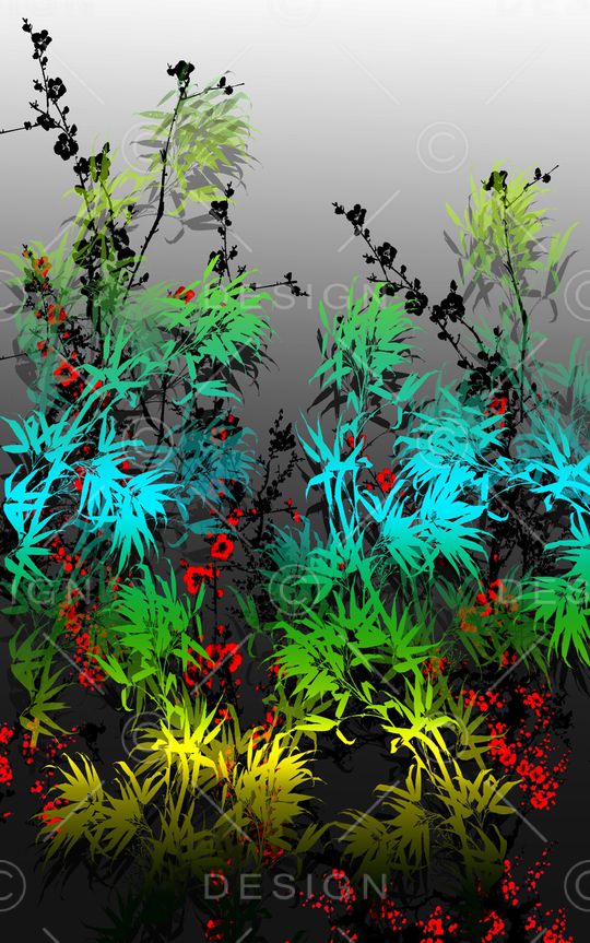 定位花印花华亿平台图片