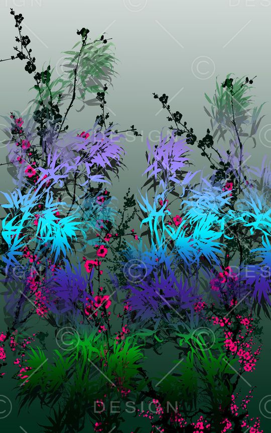 定位花印花华亿平台图片