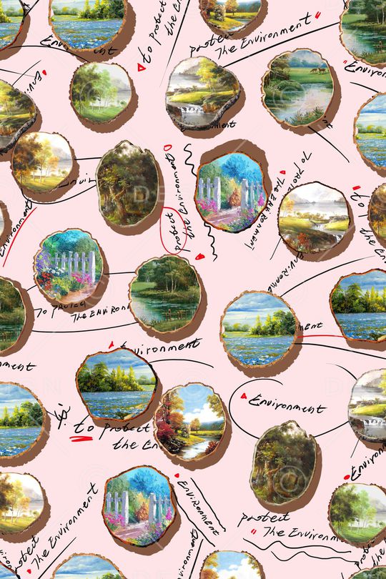 趣味印花华亿平台图片