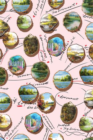 趣味印花华亿平台图片