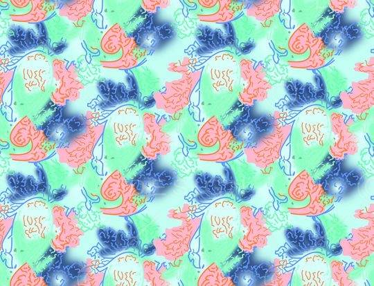 三角形印花华亿平台图片