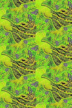 方格印花华亿平台图片