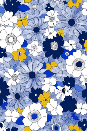 菊花印花华亿平台图片